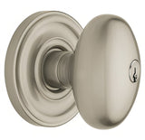 Baldwin 5225056ENTR lifetime satin nickel keyed entry door knob