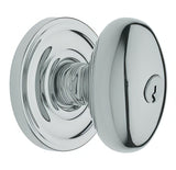 Baldwin 5225260ENTR polished chrome keyed entry door knob
