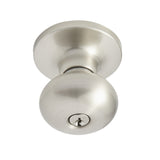 Better Home Products 82544BLK matte black keyed entry door knob