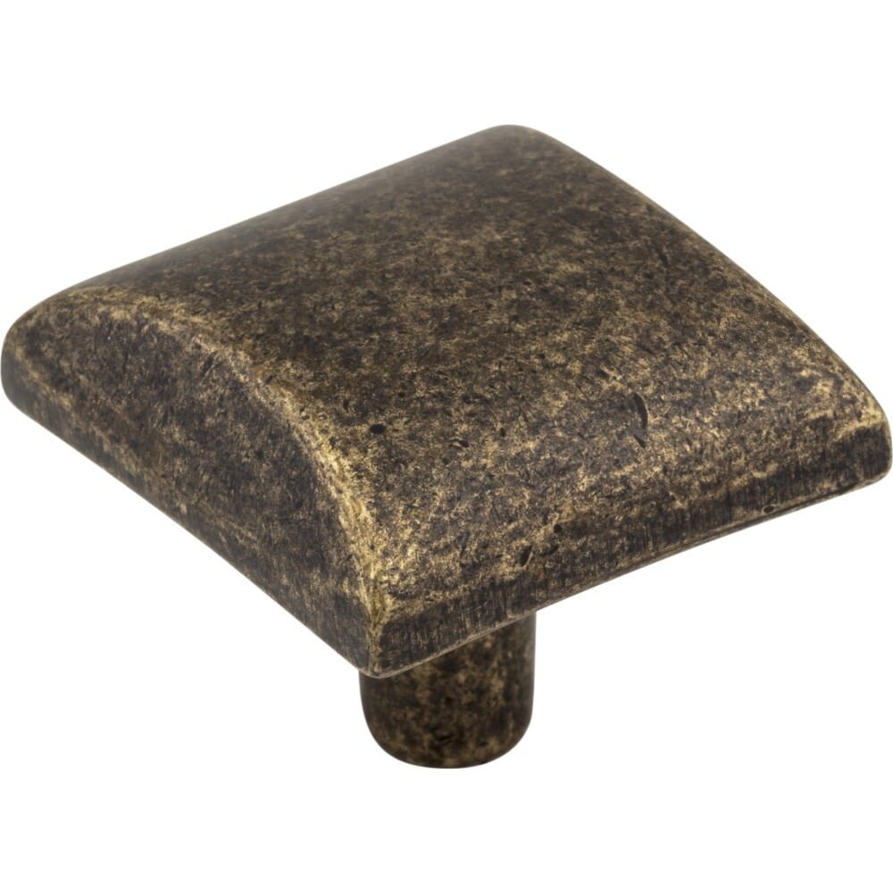 Elements 525ABM-D distressed antique brass cabinet knob