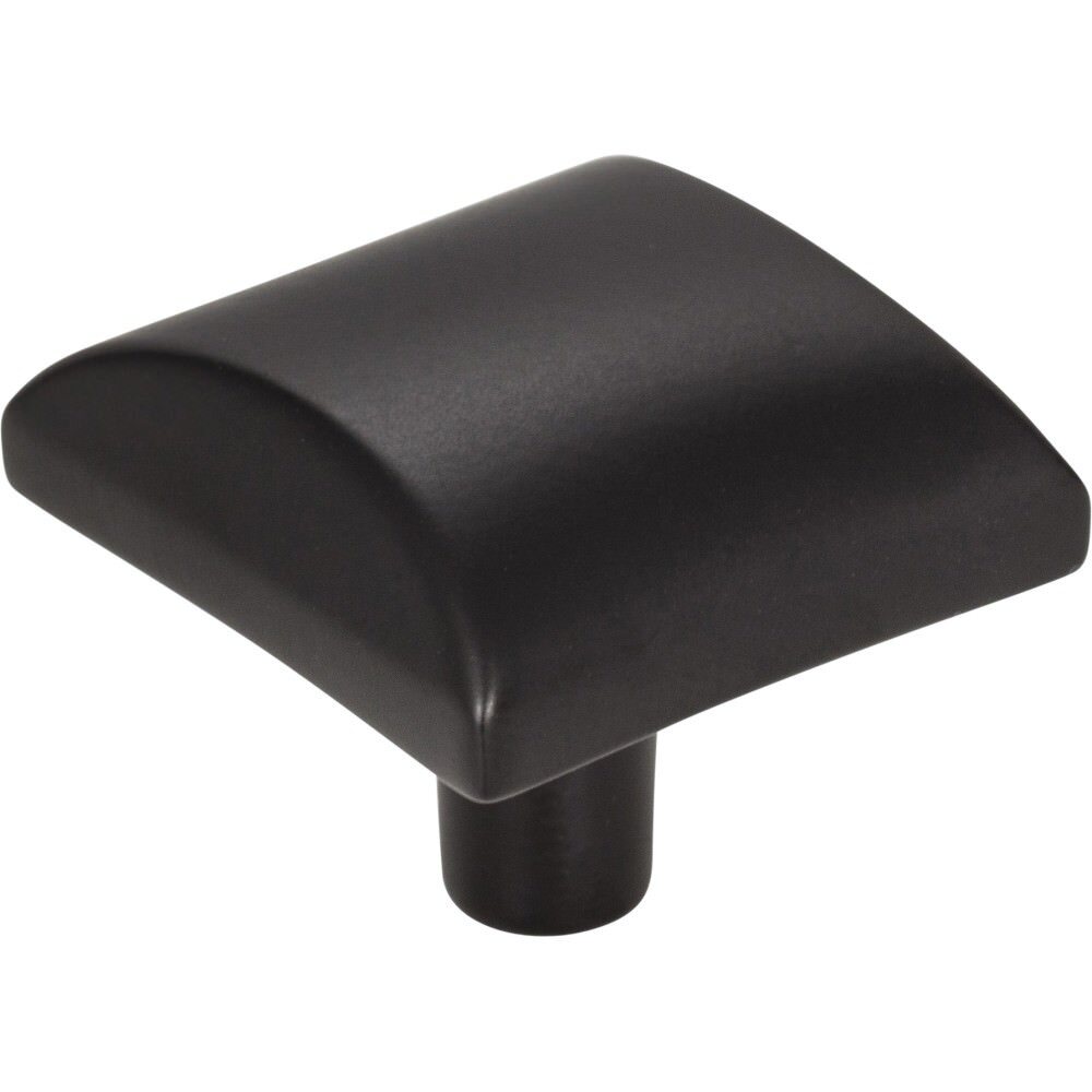 Elements 525MB matte black cabinet knob