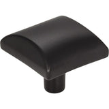 Elements 525MB matte black cabinet knob