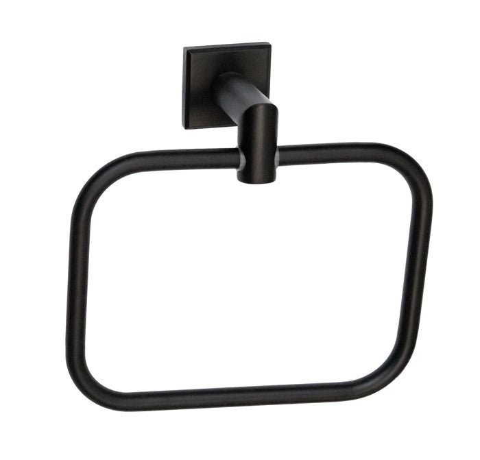 Orca Hardware 5260-BL matte black towel ring