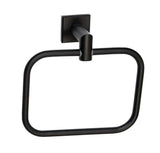Orca Hardware 5260-BL matte black towel ring