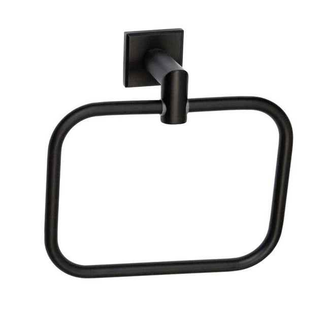 Orca Hardware 5260-BL matte black towel ring