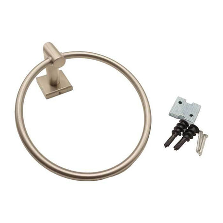 Orca Hardware 5261-SN satin nickel towel ring