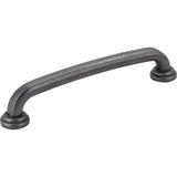 Jeffrey Alexander 527-128DACM Bremen 1 cabinet drawer pull, additional view