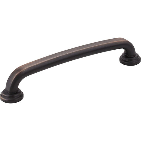 Jeffrey Alexander 527-128DBAC Bremen 1 cabinet drawer pull in satin nickel, additional view