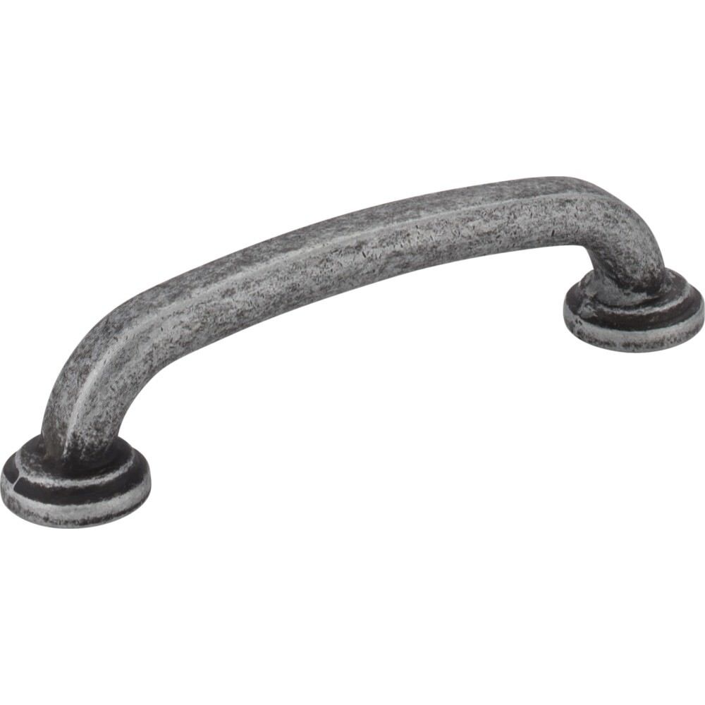 Jeffrey Alexander 527SIM distressed antique silver cabinet drawer pull