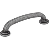 Jeffrey Alexander 527SIM distressed antique silver cabinet drawer pull