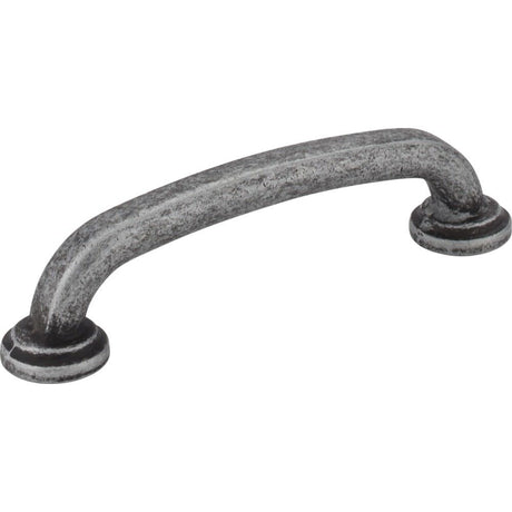 Jeffrey Alexander 527SIM distressed antique silver cabinet drawer pull