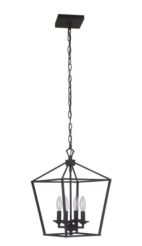 Craftmade 52934-FB flat black foyer