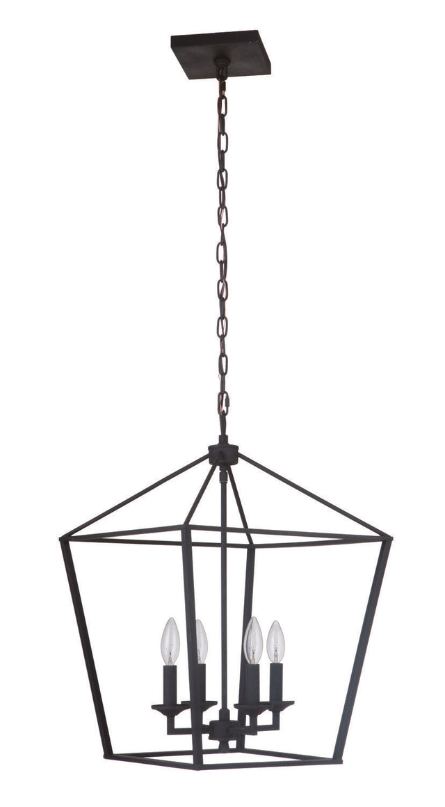 Craftmade 52935-FB flat black foyer