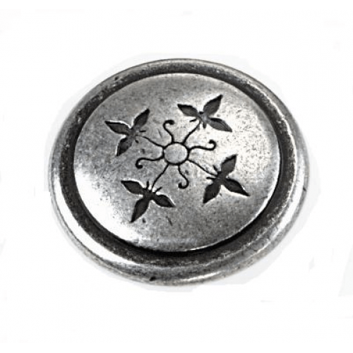Laurey 53017 530 Cimarron 1-1/4" Cabinet Knob Satin Nickel