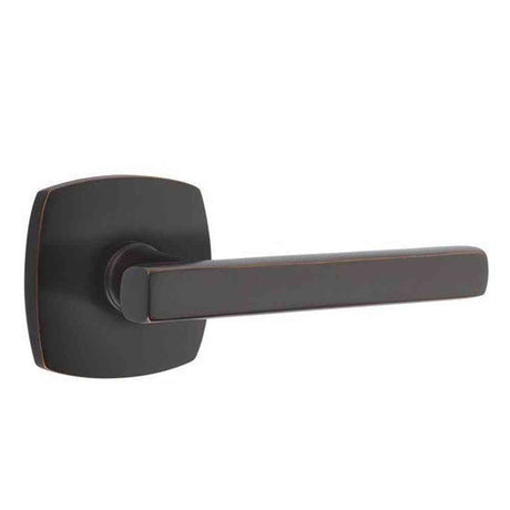 Emtek 5306FRLUS10B oil rubbed bronze dummy door lever