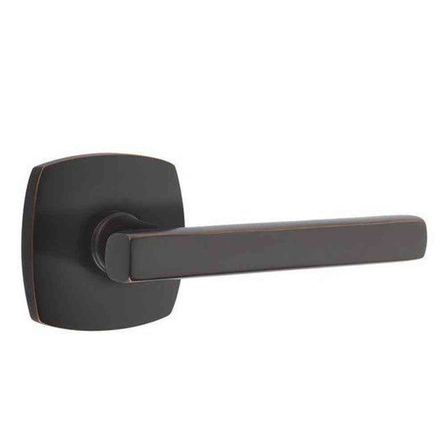 Emtek 5306FRLUS10B oil rubbed bronze dummy door lever