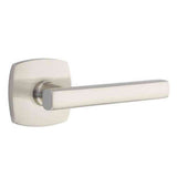 Emtek 5306FRLUS15 satin nickel dummy door lever