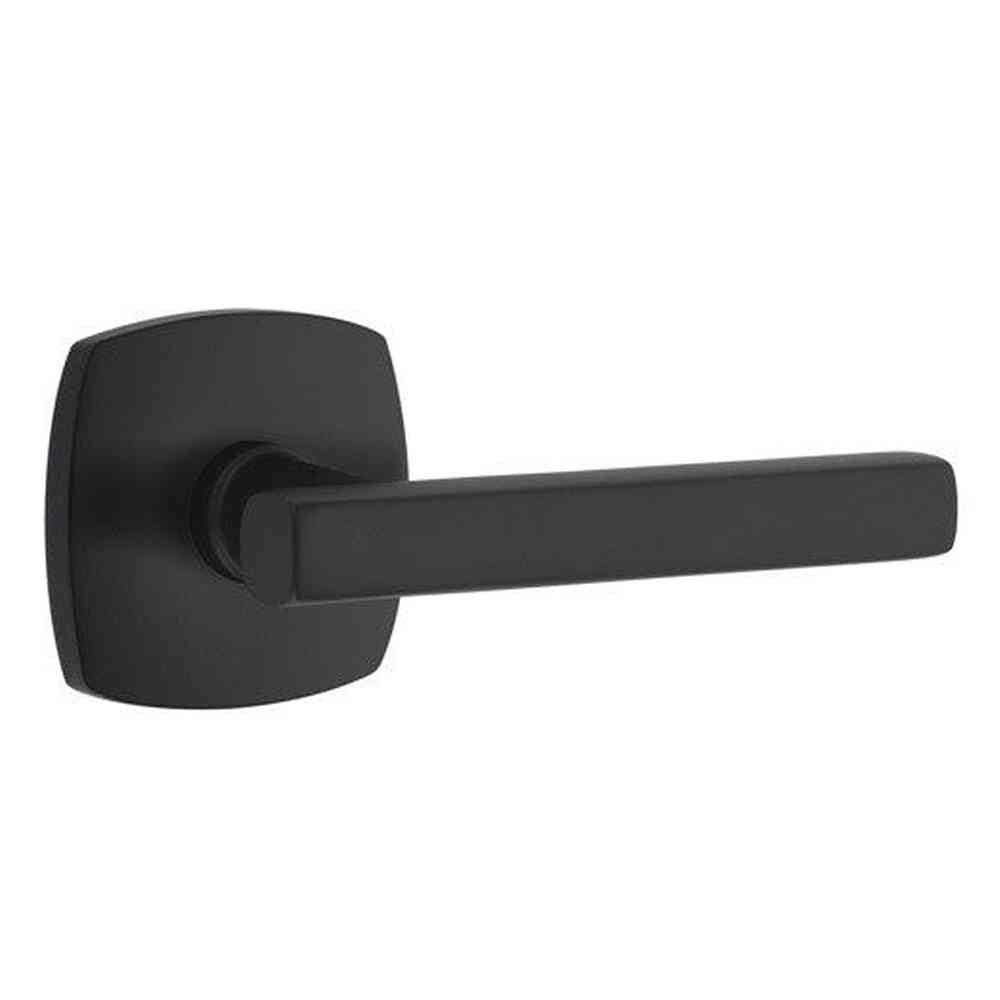 Emtek 5306FRLUS19 flat black dummy door lever
