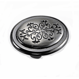 Laurey 53107 531 Cimarron 1-3/8" Oval Cabinet Knob Antique Copper