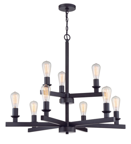 Craftmade 53129 Chicago 9 Light Chandelier