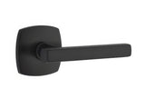 Emtek 5326FRKUS19 flat black privacy door lever