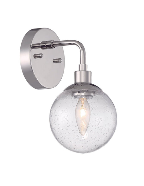 Craftmade 53301-CH Que 1 Light Wall Sconce Chrome