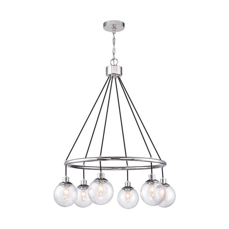 Craftmade 53326 Que 6 Light Chandelier