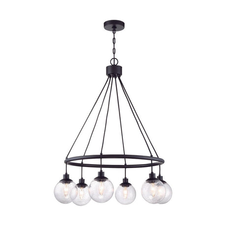 Craftmade 53326 Que 6 Light Chandelier