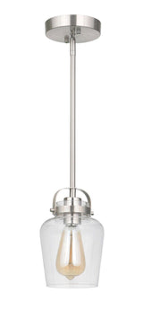 Craftmade 53591-BNK brushed polished nickel mini pendant