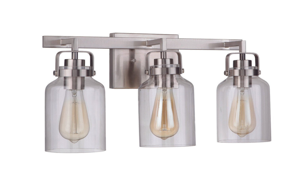 Craftmade 53603-BNK brushed polished nickel vanity