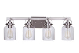 Craftmade 53604-BNK brushed polished nickel vanity