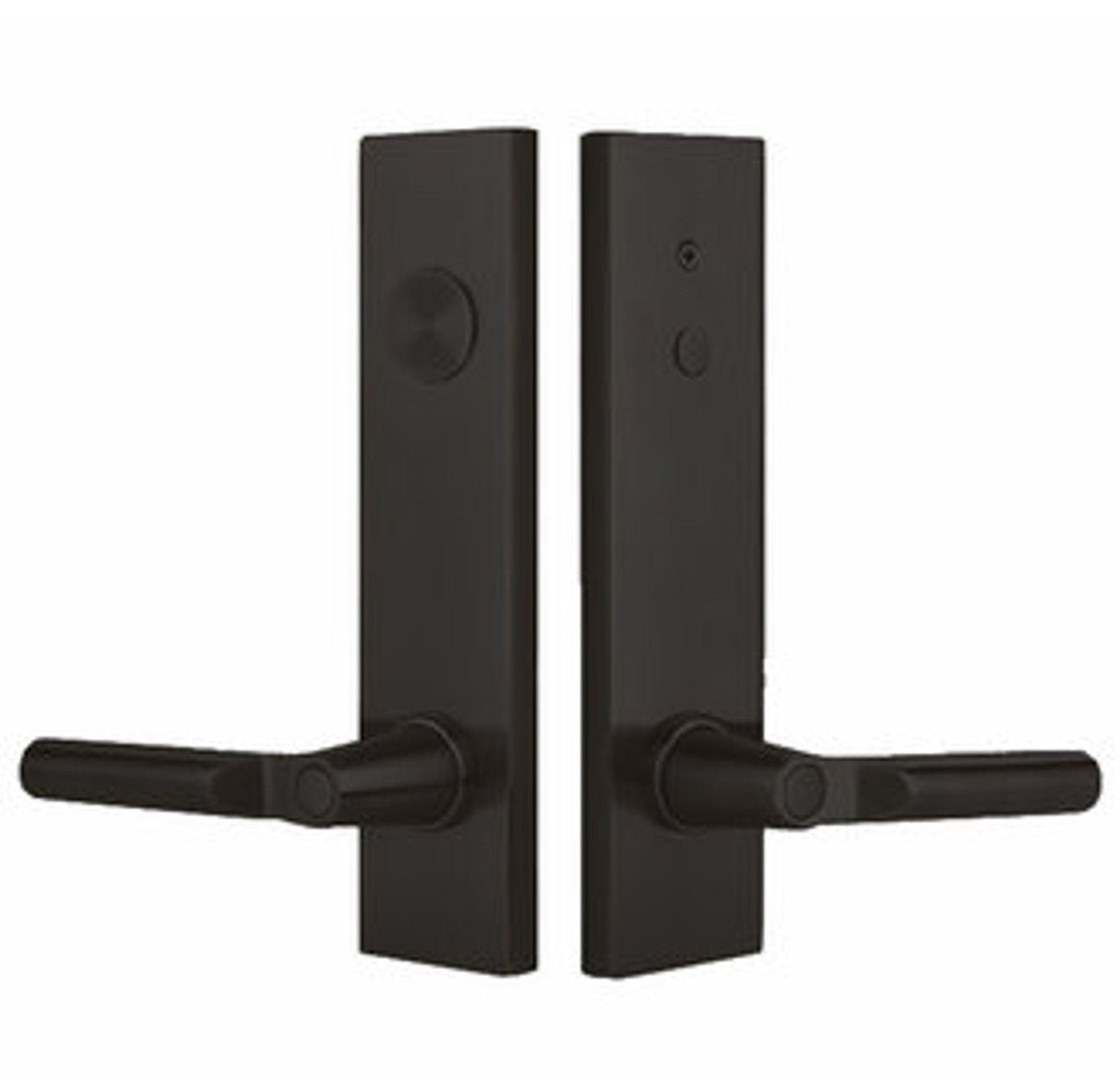 Emtek 5362HLOUS10B oil rubbed bronze two point dummy lock