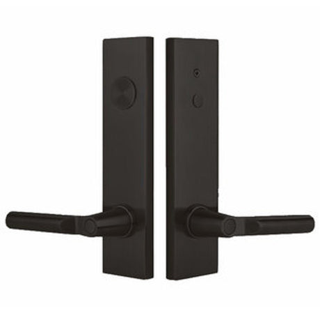 Emtek 5362HLOUS10B oil rubbed bronze two point dummy lock