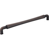 Jeffrey Alexander 537-12DBAC brushed oil rubbed bronze cabinet pull / appliance pull