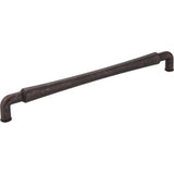 Jeffrey Alexander 537-12DMAC distressed oil rubbed bronze cabinet pull / appliance pull