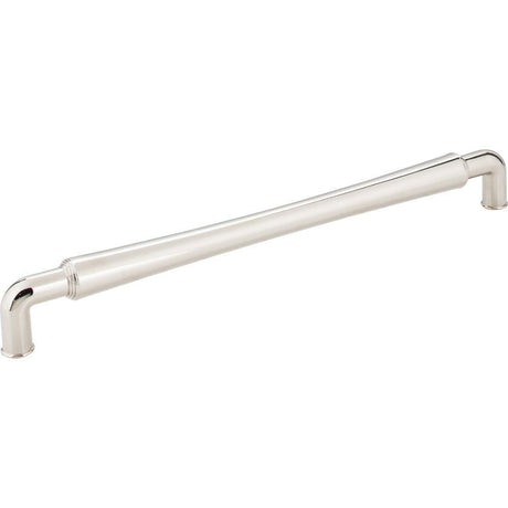Jeffrey Alexander 537-12NI polished nickel cabinet pull / appliance pull