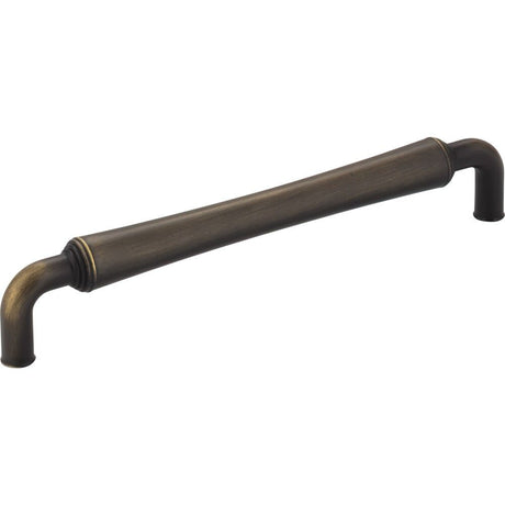 Jeffrey Alexander 537-160ABSB antique brushed satin brass cabinet drawer pull