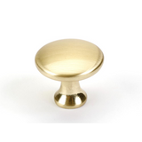 Laurey 53904 539 Kensington 1-3/8" Cabinet Knob Satin Brass