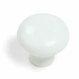 Laurey 54442 544 Celebration 1-1/4" Zinc Cabinet Knob White