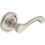 Baldwin 5445V055LMR lifetime polished nickel dummy door lever