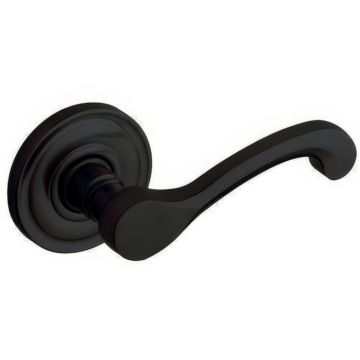 Baldwin 5445V190MR satin black dummy door lever