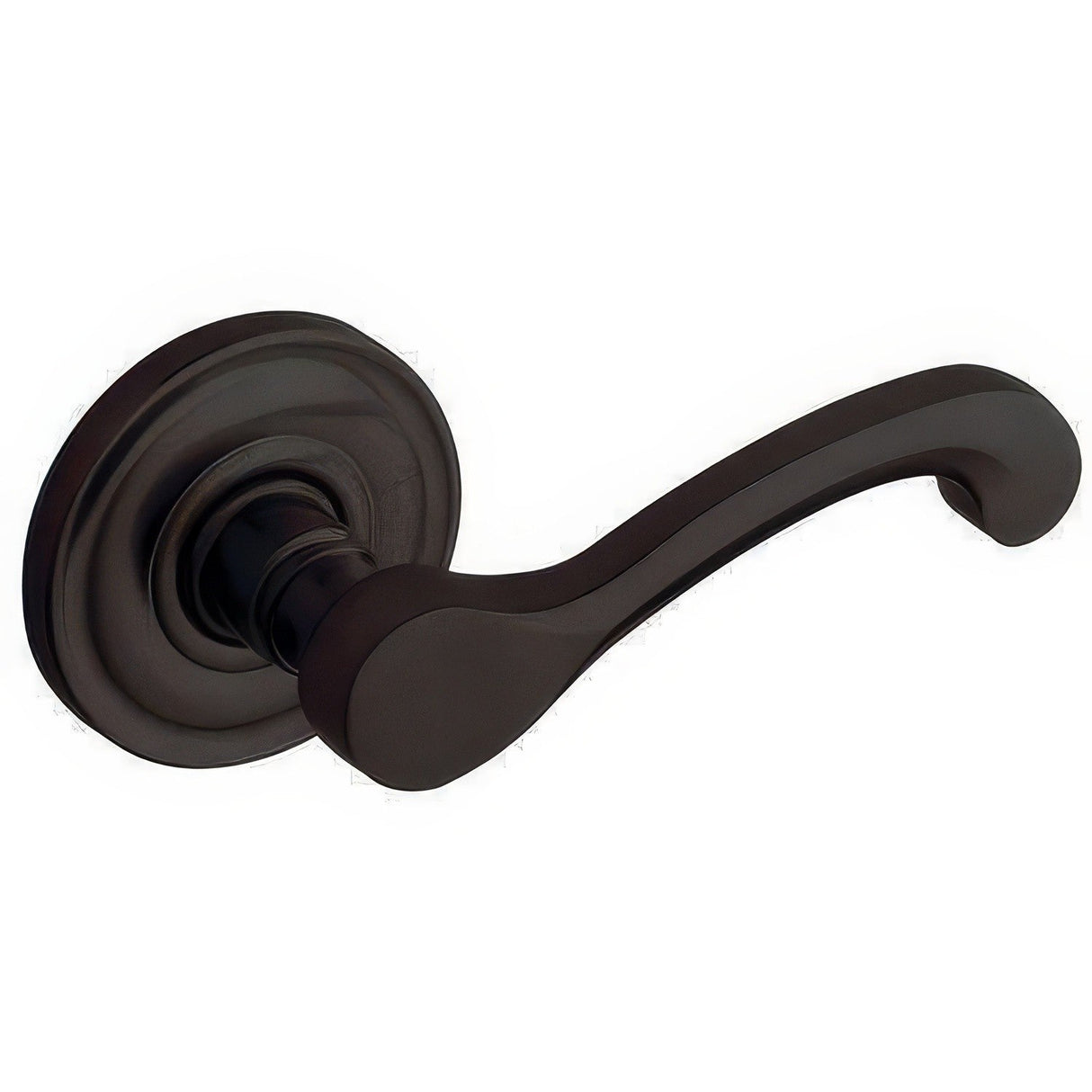 Baldwin 5445V402LMR distressed oil rubbed bronze dummy door lever