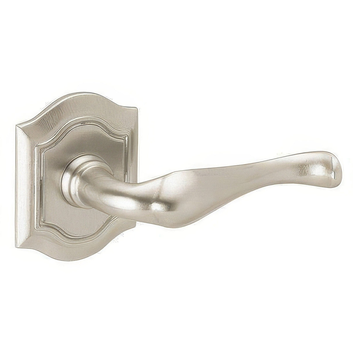 Baldwin 5447V056RMR lifetime satin nickel dummy door lever
