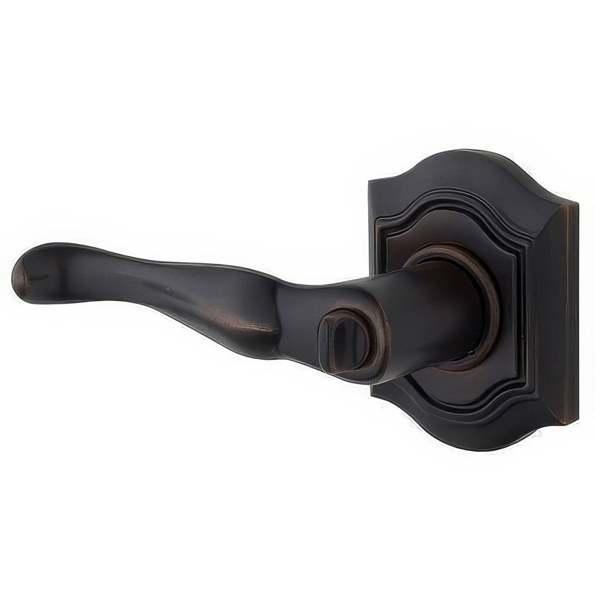Baldwin 5447V102LMR oil rubbed bronze dummy door lever