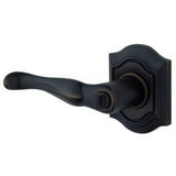 Baldwin 5447V190LMR satin black dummy door lever