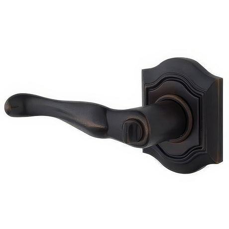Baldwin 5447V402LMR distressed oil rubbed bronze dummy door lever