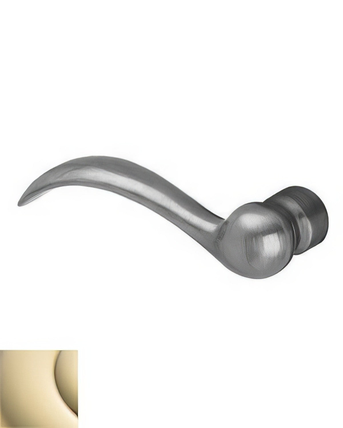 Baldwin 5452V003LMR lifetime polished brass dummy door lever