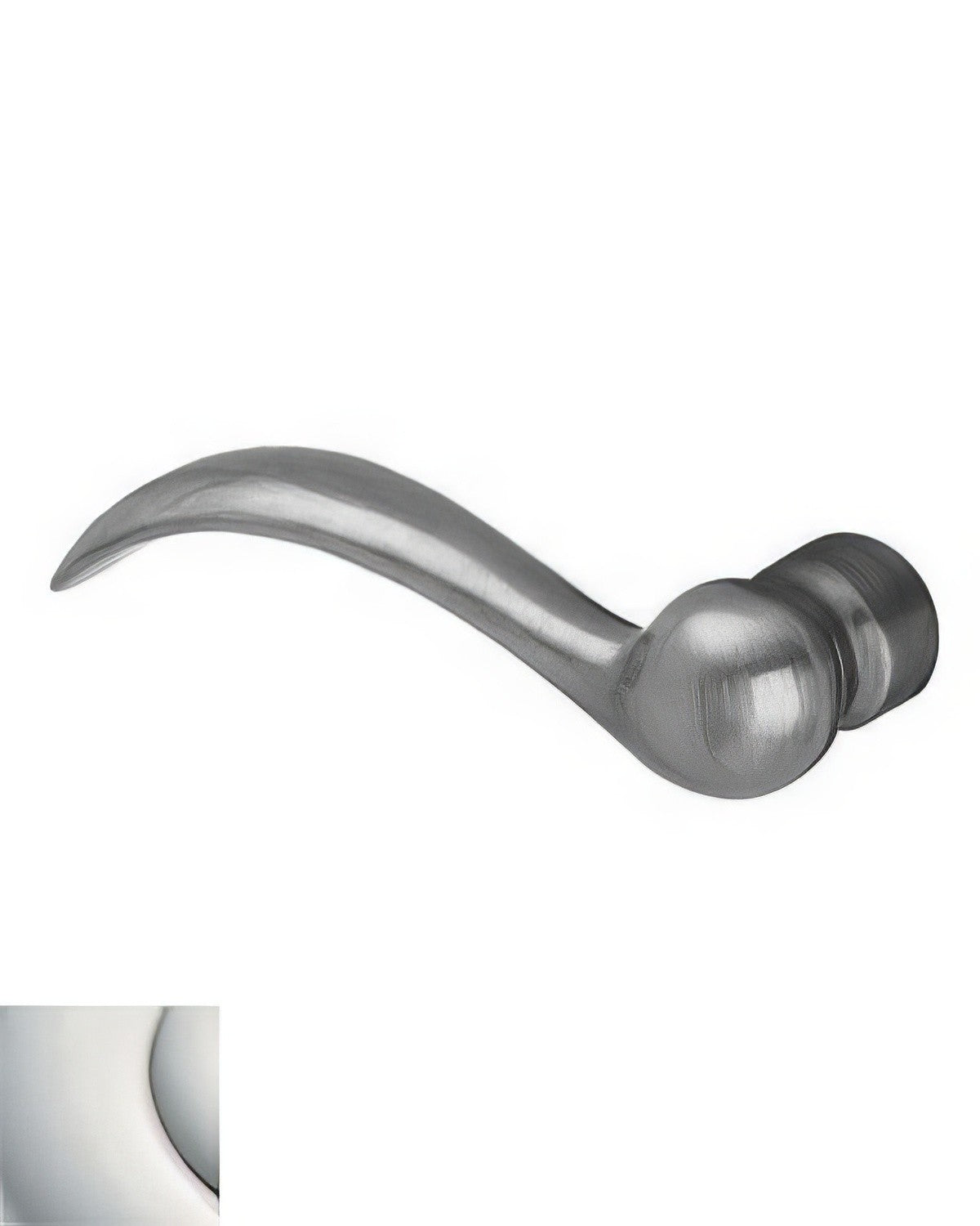 Baldwin 5452V055LMR lifetime polished nickel dummy door lever