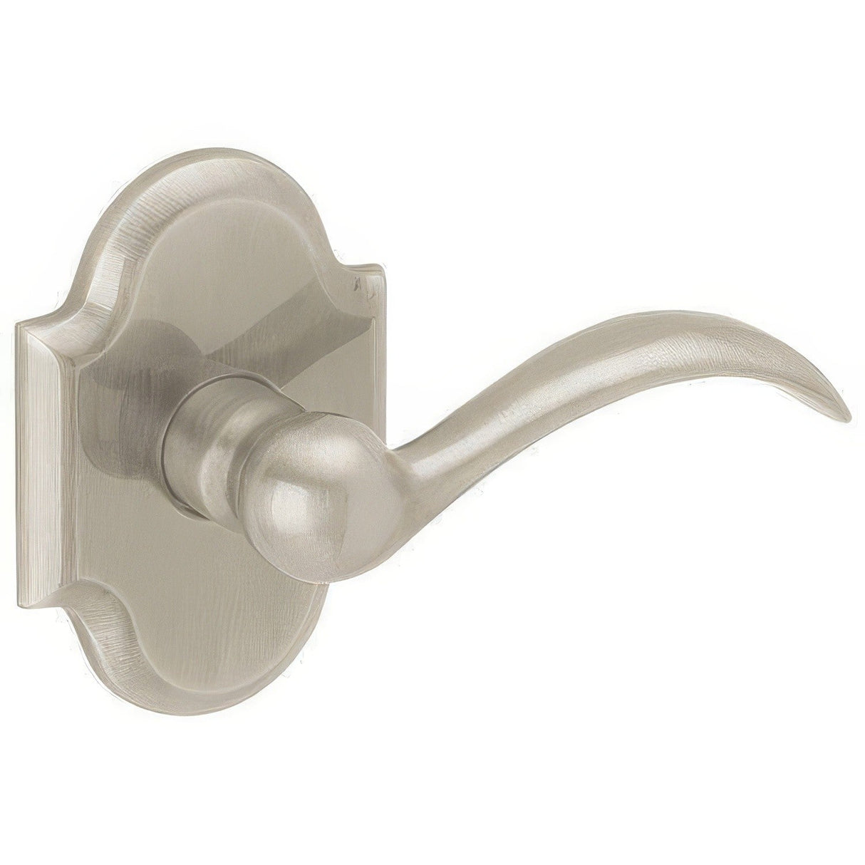 Baldwin 5452V056MR lifetime satin nickel dummy door lever