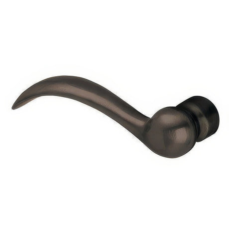 Baldwin 5452V190LMR satin black dummy door lever